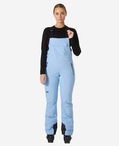 Womens Bottoms: W LEGENDARY INSULATED BIB PANT, Bright Blue