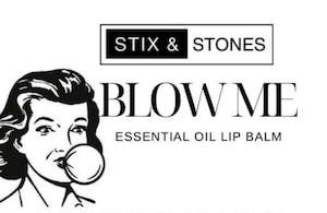 BLOW ME - 169% Pure Essential oil Lip Balm.