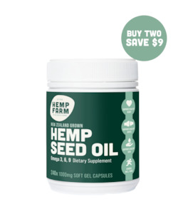 Hemp Seed Oil Capsules