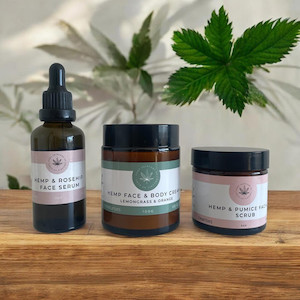 Hemp Face Care Pack Hemp Skincare NZ