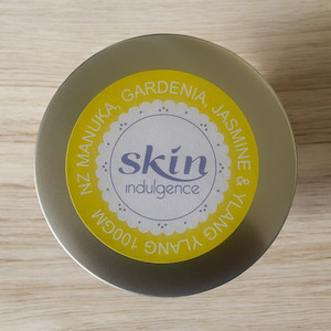 Internet only: Gardenia, Jasmine & Ylang Ylang Body Butter with Hemp & Coconut oils 100g Hemp Skincare NZ