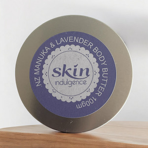 Manuka & Lavender Body Butter with Coconut & Hemp Oils 100g Hemp Skincare NZ