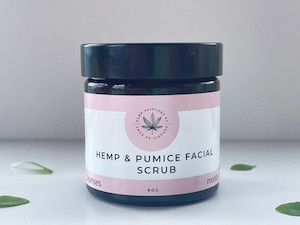 Hemp Facial Scrub Hemp Skincare NZ