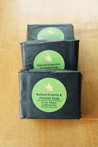 Natural Eczema & Psoriasis Soap Hemp Skincare NZ