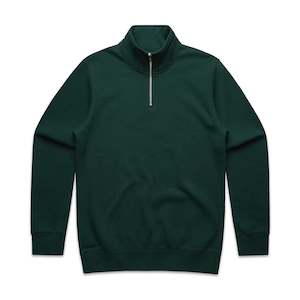 Mens Stencil Half Zip Crew