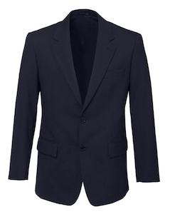 Mens Comfort Wool Stretch 2 Button Classic Jacket