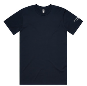 Sudima Branded Men's Classic Tee in Navy