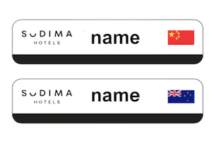 Sudima Name Badge