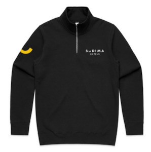 Sudima Stencil Half Zip for Men