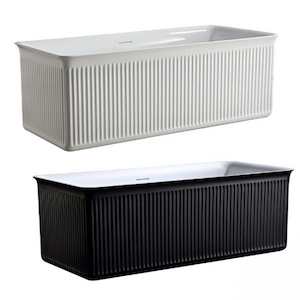 Fluted Freestanding Bath Calypso – In now