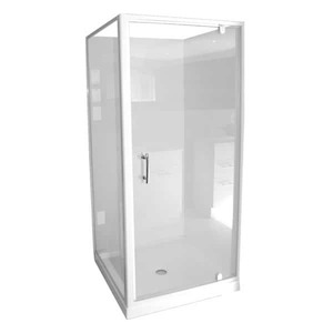 Bathroom and toilet fitting: 900 x 900 Corner Shower