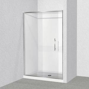 Alcove Shower 1400×900 Framed Sliding Door