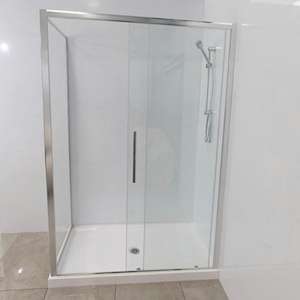 Corner Shower 1400×900 Framed Sliding Door