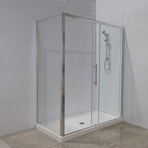 Corner Shower 1600×900 Framed Sliding Door