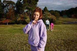 Sweatshirts: Dreamy Loungewear Hoodie - Lilac Purple