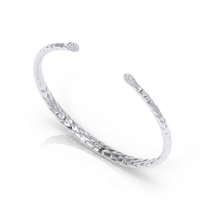 Diamond Bud Bangle - Alice Herald Diamond Couture