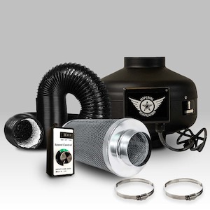 4"/100mm Centrifugal Fan & Carbon Filter Kit