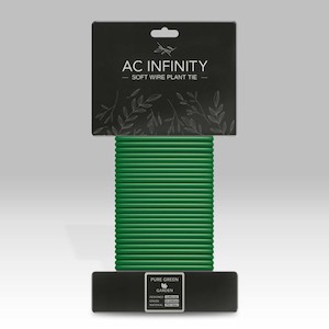 AC INFINITY, Soft Twist Ties, Thick Rubberized Texture, 10m