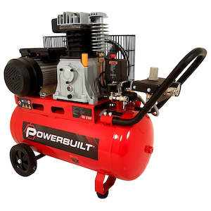 POWERBUILT Air Compressor 50L 2.5hp Belt Drive