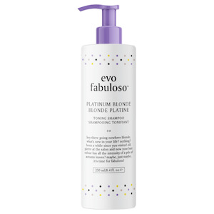 Evo Fabuloso Platinum Blonde Toning Shampoo 250ml - HEREBY