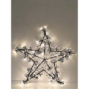 Pharmacy: Stellar Haus Light Up Big Black Star with 204 lights