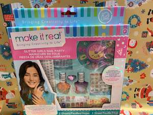 Make It Real Glitter Girls Nail Party