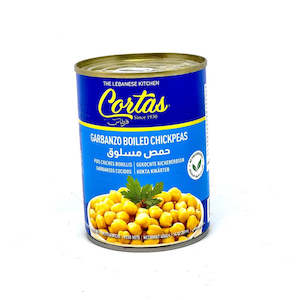 CORTAS Garbanzo Boiled Chickpeas 400g