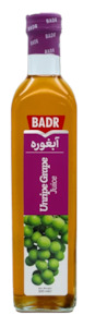 General store operation - mainly grocery: BADR Unripe Grape Juice 500mL