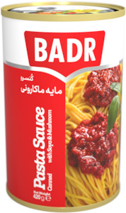 General store operation - mainly grocery: BADR Pasta Sauce 420g