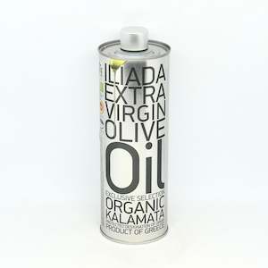 General store operation - mainly grocery: ILIADA Organic Extra Virgin Olive Oil 500mL