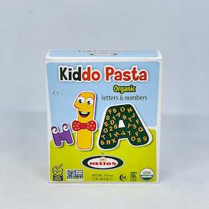 General store operation - mainly grocery: HELIOS Kiddo Pasta Organic Letters/Numbers 454g