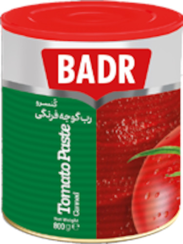 General store operation - mainly grocery: BADR Tomato Paste 800g