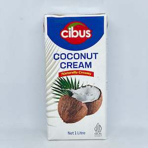 CIBUS Naturally Creamy Coconut Cream 1L