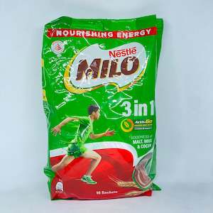 General store operation - mainly grocery: NESTLE 3in1 Milo Sachets 16s