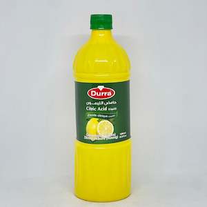 General store operation - mainly grocery: DURRA Sour Lemon Juice 1L