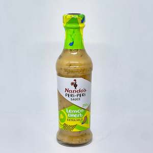 General store operation - mainly grocery: NANDOS Peri Peri Sauce Lemon & Herb Extra Mild 250mL