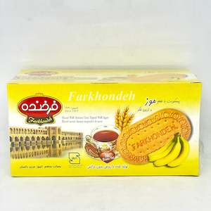 FARKHONDEH Banana w/ Sugar Biscuits 900g