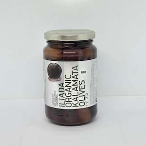 ILIADA Organic Kalamata Olives Pitted 370g