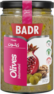 BADR Marinated Olives 610g