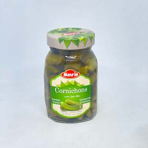 General store operation - mainly grocery: SERA Cornichons 340mL