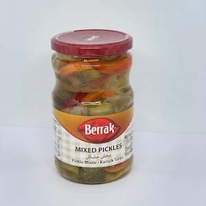 General store operation - mainly grocery: BERRAK Mix Vegetable Pickles 680g