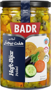 General store operation - mainly grocery: BADR Haftbijar Pickle 630g