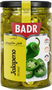 General store operation - mainly grocery: BADR Pickled Jalapeno Pepper 570g