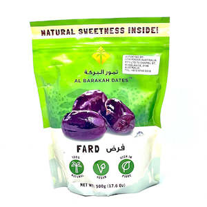 General store operation - mainly grocery: AL BARAKAH Fard Dates Pouch 500g