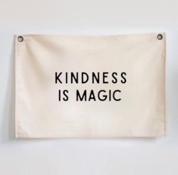 âkindness is magicâ banner