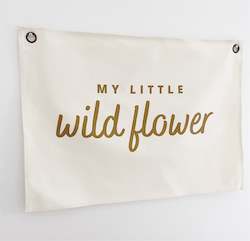 Homewares: âWildflowerâ banner