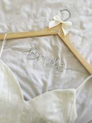 Homewares: Bride|Groom|bridal party Hangers