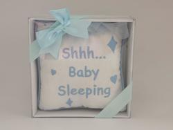 Blue Baby Sleeping Cushion