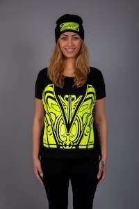 Maori Women's T-Shirt Yellow [Hi-Vis]