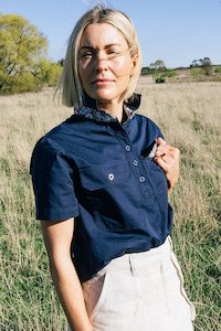 Alice Workshirt in Navy